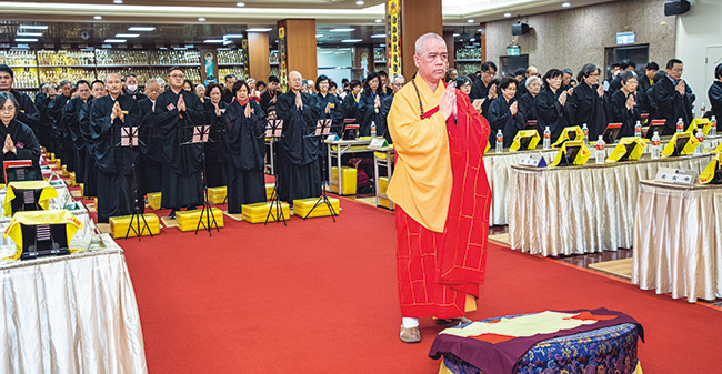 天祥宝塔禅寺一百零八年新春金刚般若宝忏暨合礼团拜大法会