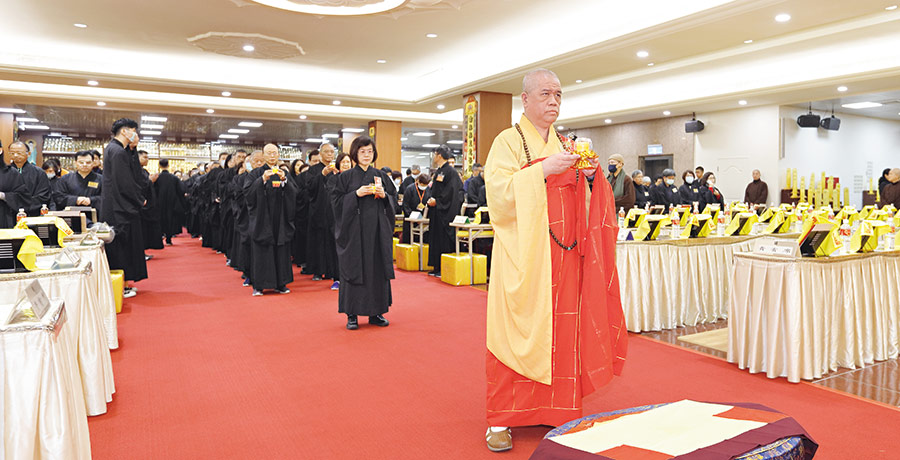 天祥宝塔禅寺一百零九年新春金刚般若宝忏暨合礼团拜大法会