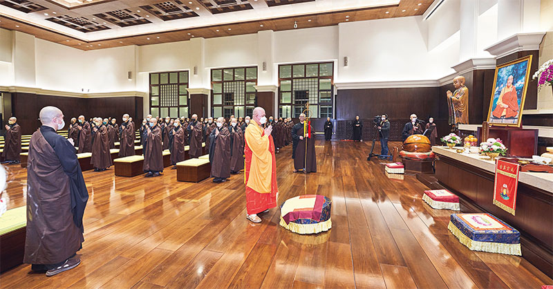 中台禅寺一百一十二年度开山祖忌法会